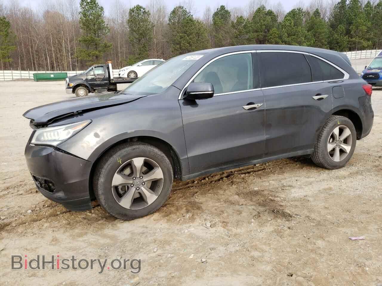 Фотография 5FRYD3H28FB007222 - ACURA MDX 2015