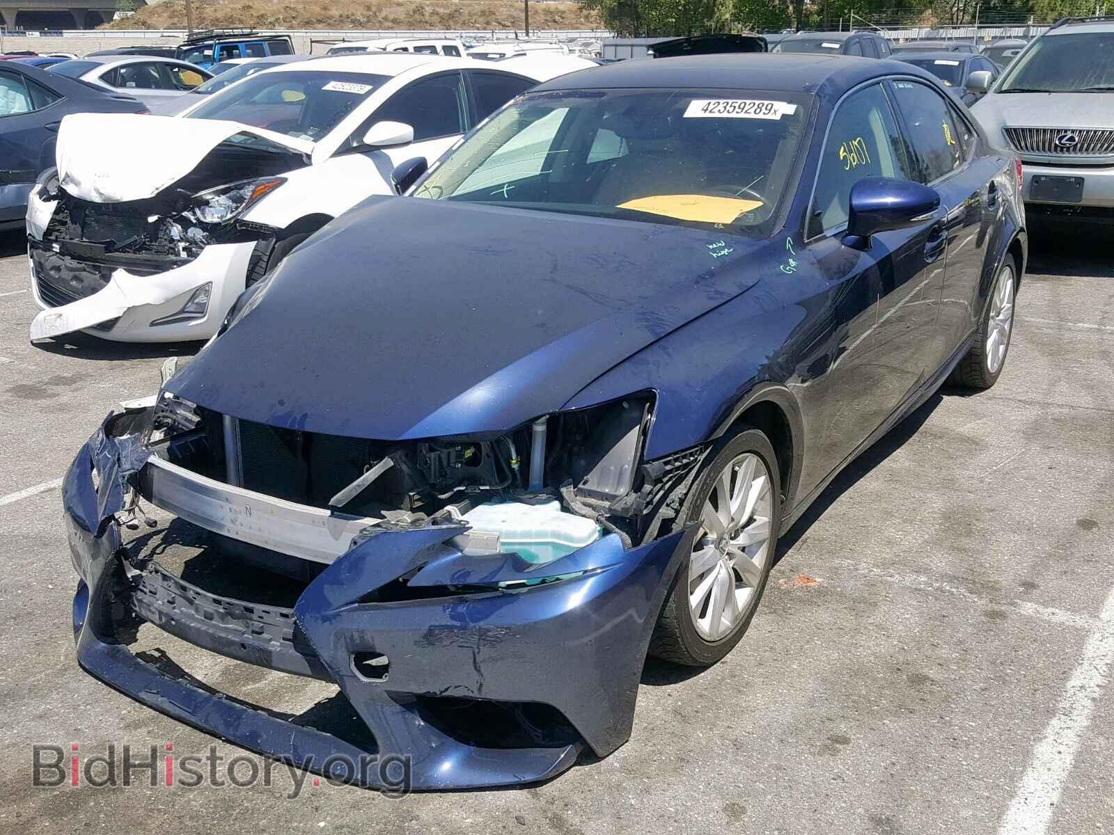 2014 LEXUS IS 250 - VIN: JTHBF1D24E5012816 - Фото 2