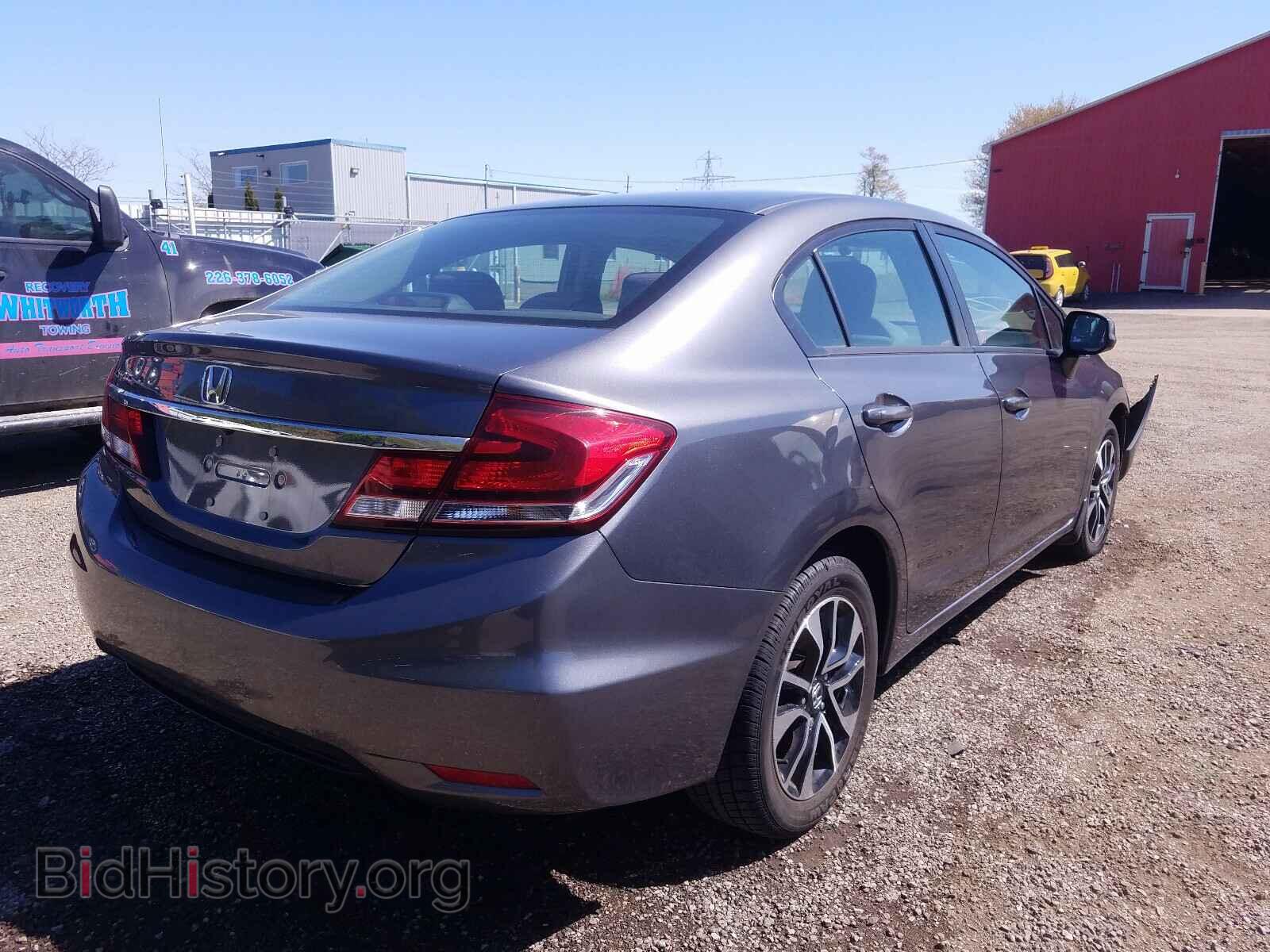 2013 HONDA CIVIC - VIN: 2HGFB2F57DH104829 - Фото 4