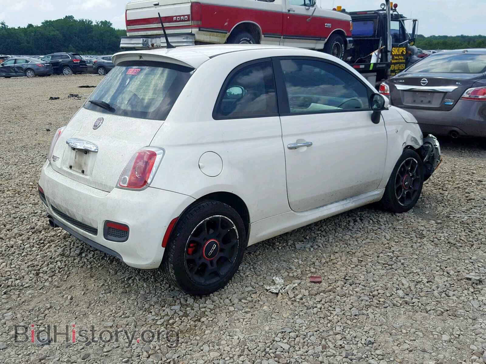 2012 FIAT 500 - VIN: 3C3CFFBR7CT347847 - Фото 4