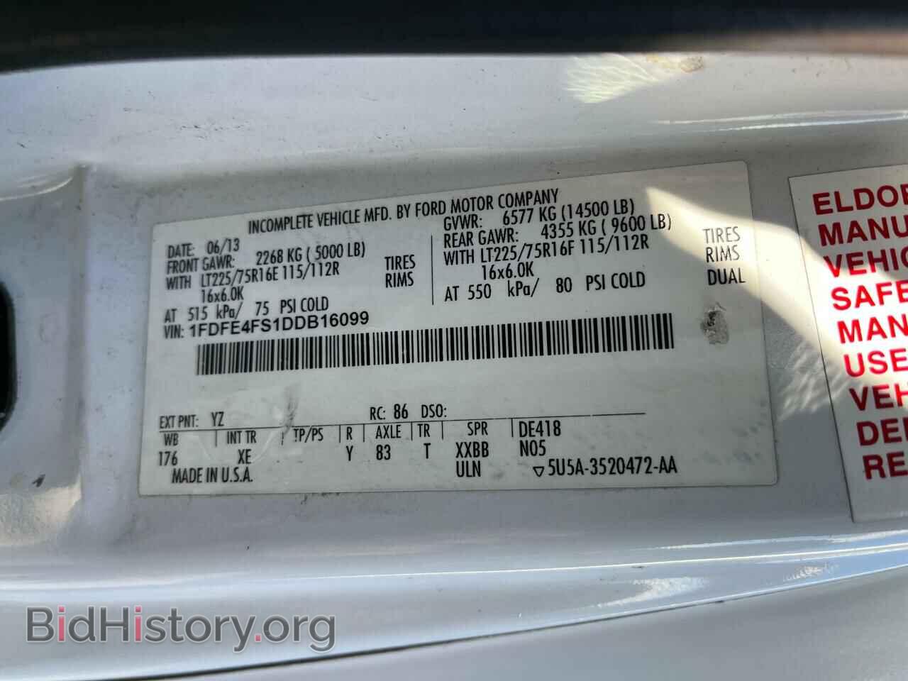 2013 FORD ALL Models - VIN: 1FDFE4FS1DDB16099 - Фото 10