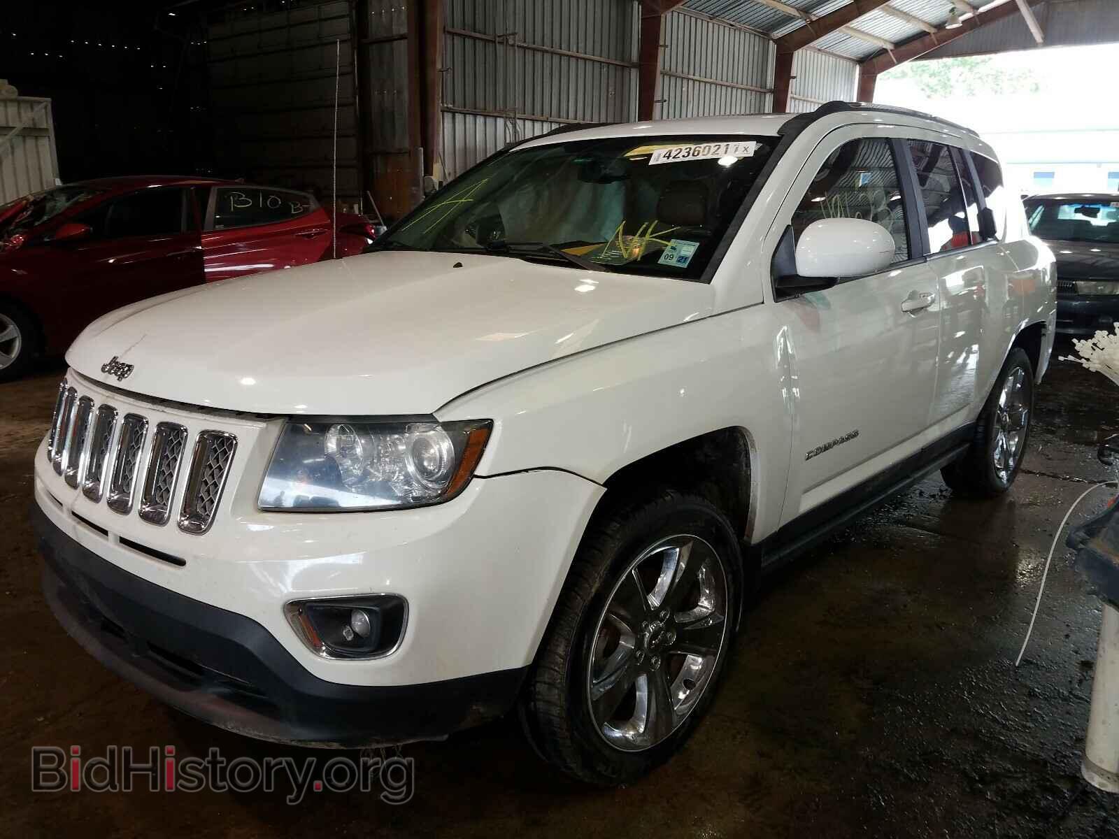 2014 JEEP COMPASS - VIN: 1C4NJCCB6ED652722 - Фото 2