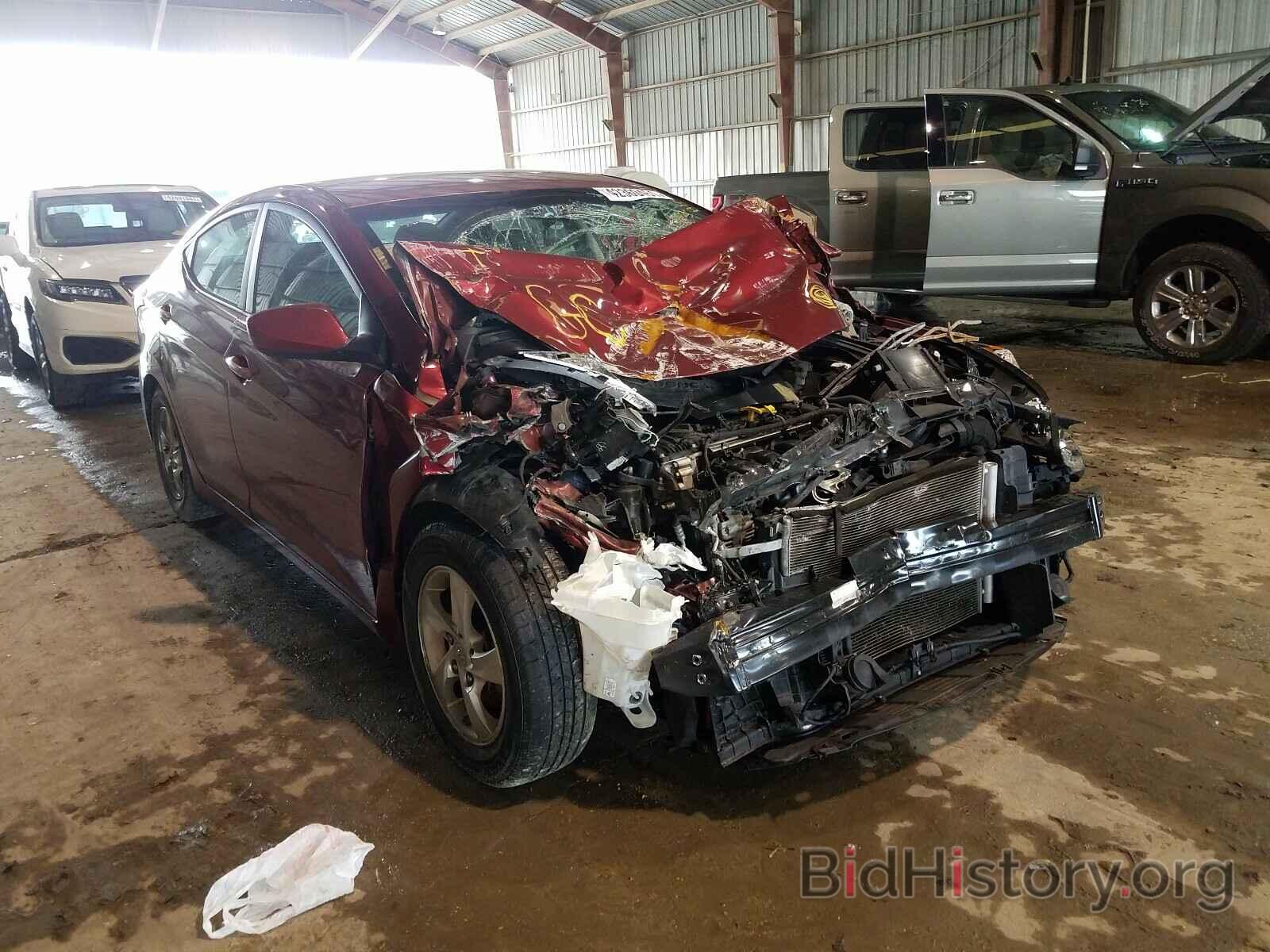 Photo 5NPDH4AE3FH548114 - HYUNDAI ELANTRA 2015