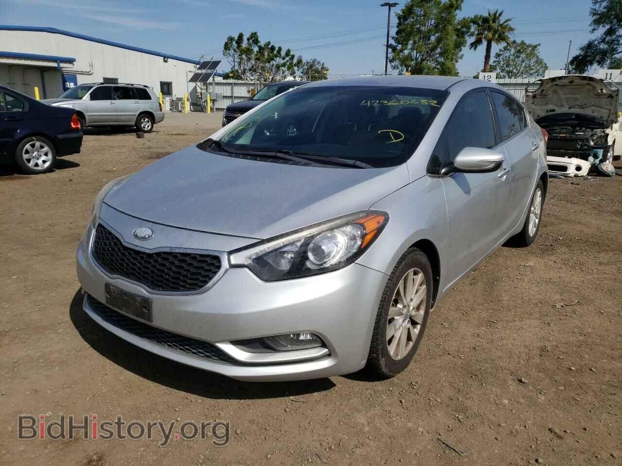 2014 KIA FORTE - VIN: KNAFX4A89E5053322 - Фото 2