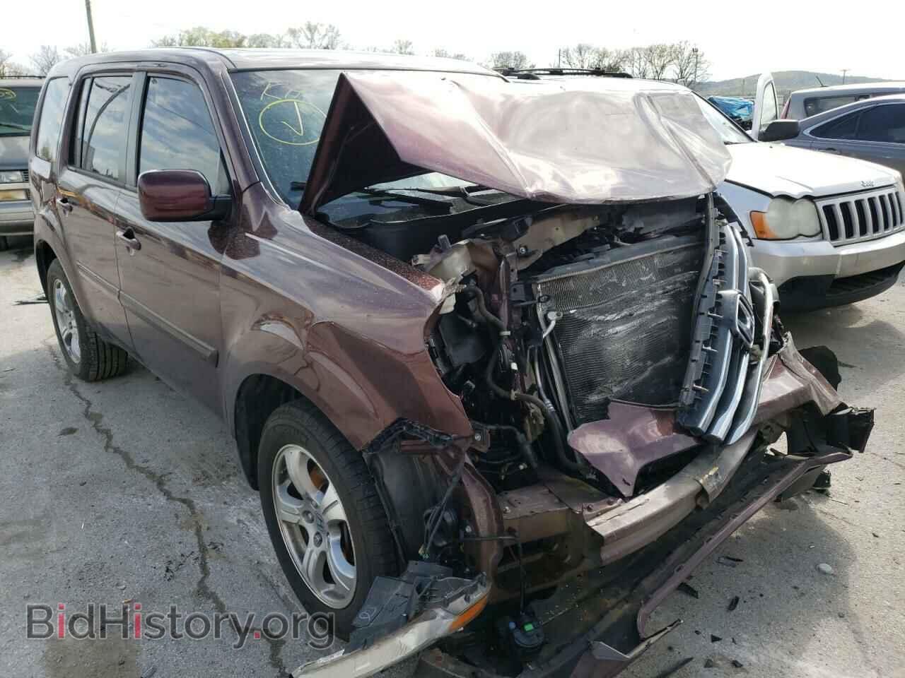 Photo 5FNYF3H51CB006933 - HONDA PILOT 2012