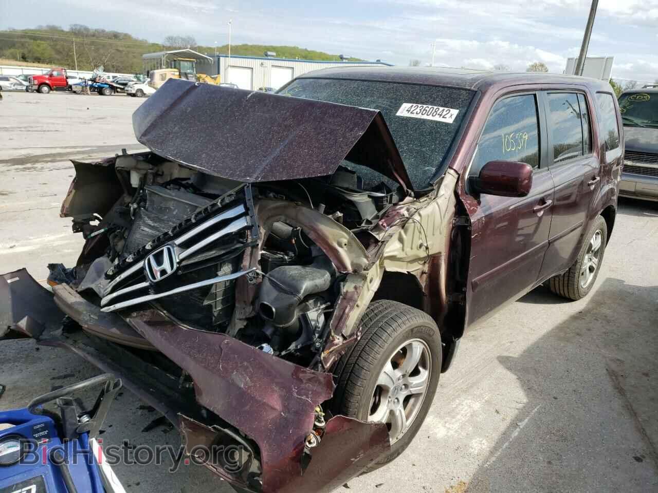 2012 HONDA PILOT - VIN: 5FNYF3H51CB006933 - Фото 2