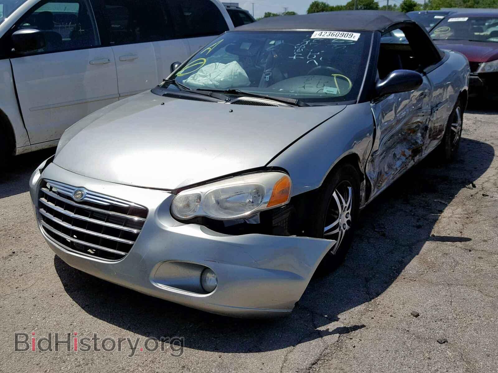 2005 CHRYSLER SEBRING - VIN: 1C3EL45X85N511027 - Фото 2