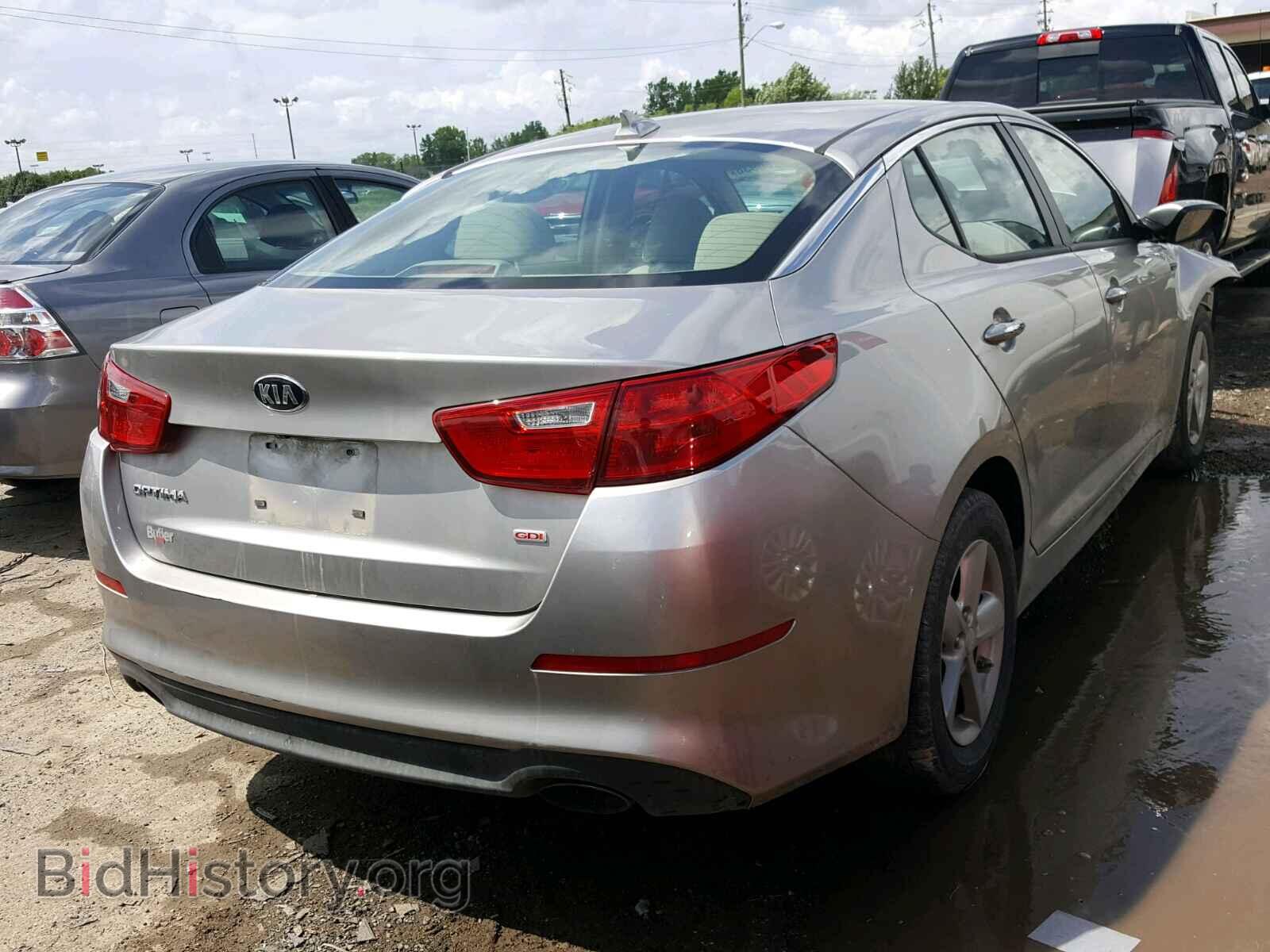 2015 KIA OPTIMA - VIN: KNAGM4A78F5556751 - Фото 4