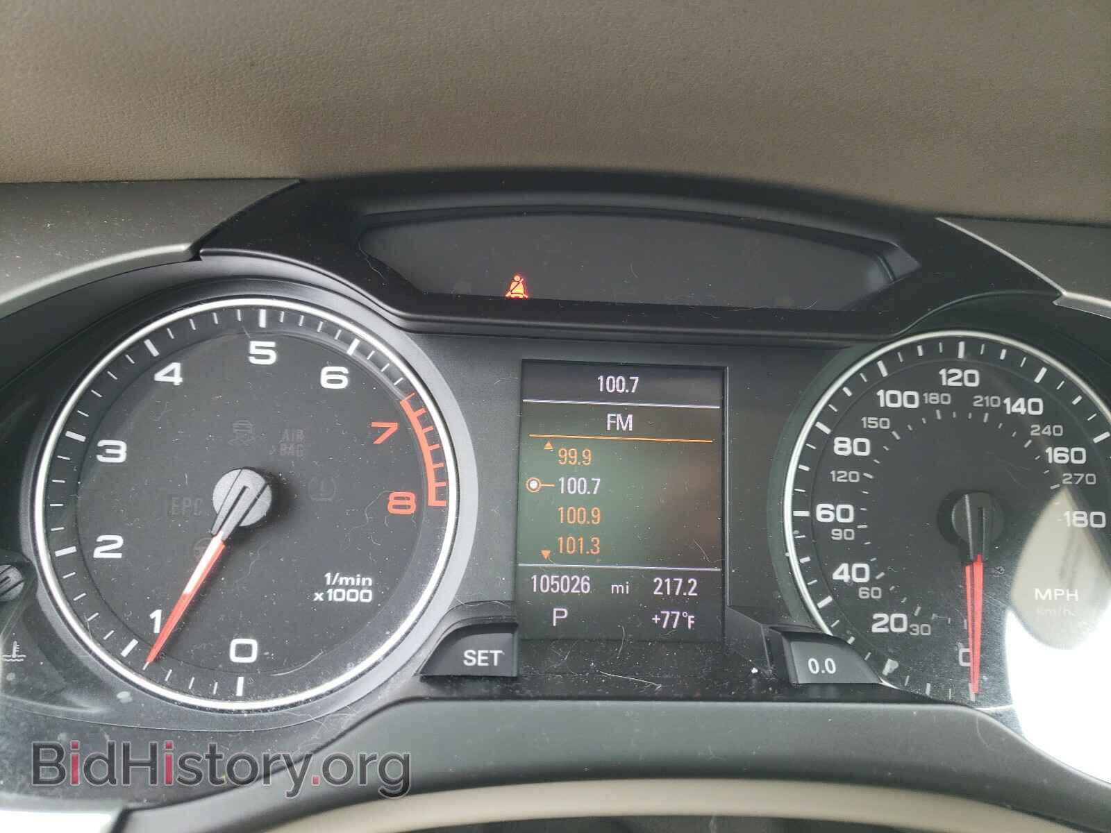 2012 AUDI A4 - VIN: WAUFFAFL4CN018070 - Фото 8