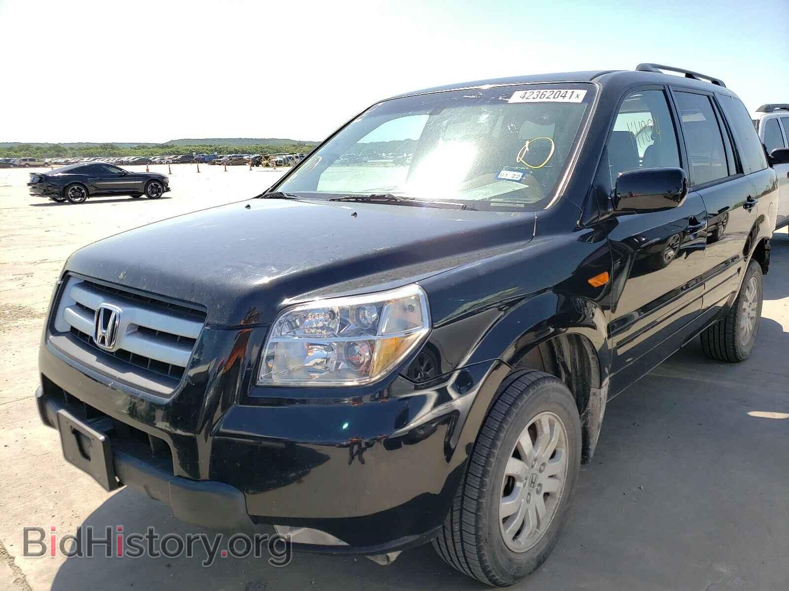 2008 HONDA PILOT - VIN: 5FNYF18548B051019 - Фото 2