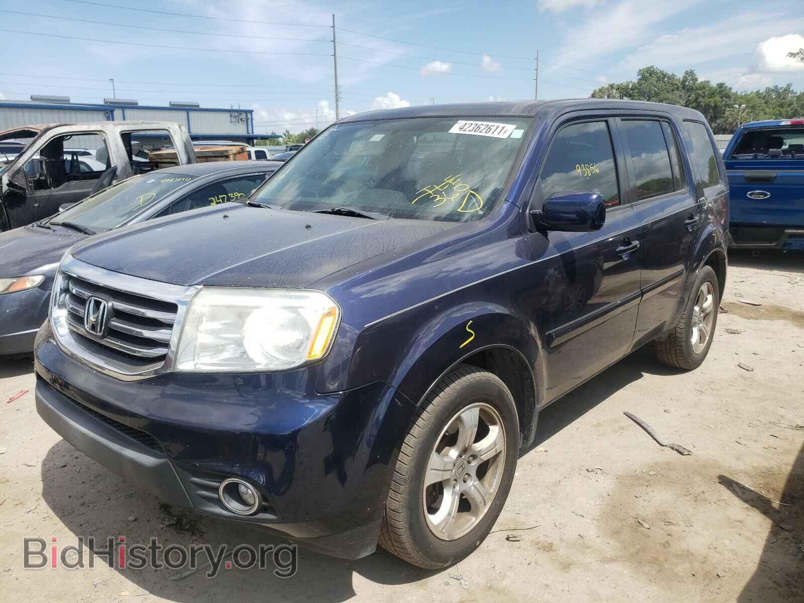 2013 HONDA PILOT - VIN: 5FNYF3H55DB010159 - Фото 2