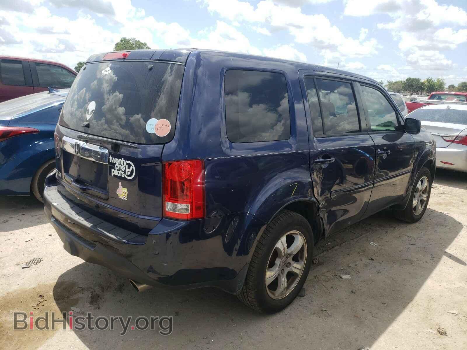 2013 HONDA PILOT - VIN: 5FNYF3H55DB010159 - Фото 4