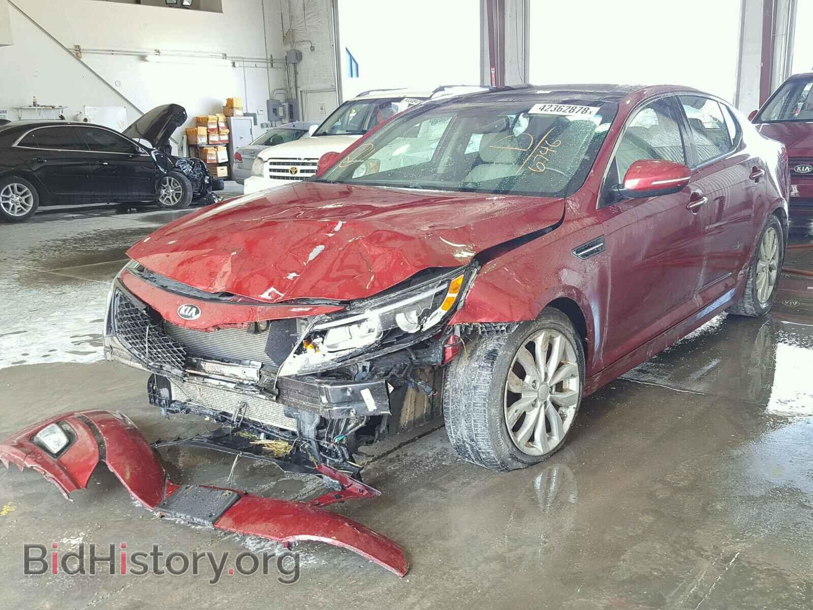 2014 KIA OPTIMA - VIN: 5XXGN4A72EG326746 - Фото 2