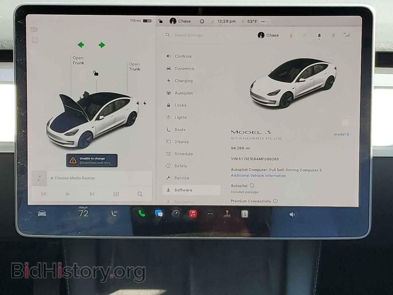 2021 TESLA MODEL 3 - VIN: 5YJ3E1EA4MF096065 - Фото 9