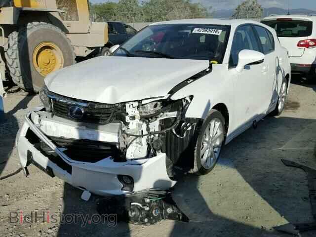 2012 LEXUS CT 200 - VIN: JTHKD5BH6C2122477 - Фото 2