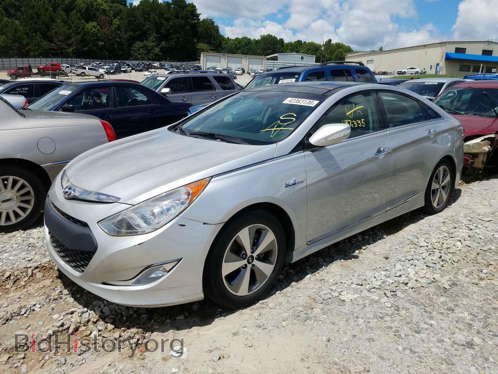 2012 HYUNDAI SONATA - VIN: KMHEC4A47CA054198 - Фото 2