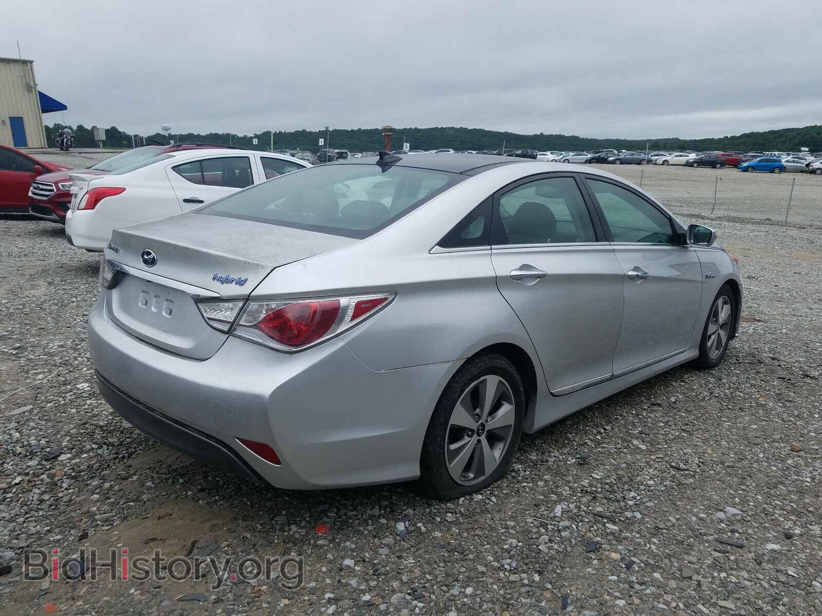 2012 HYUNDAI SONATA - VIN: KMHEC4A47CA054198 - Фото 4