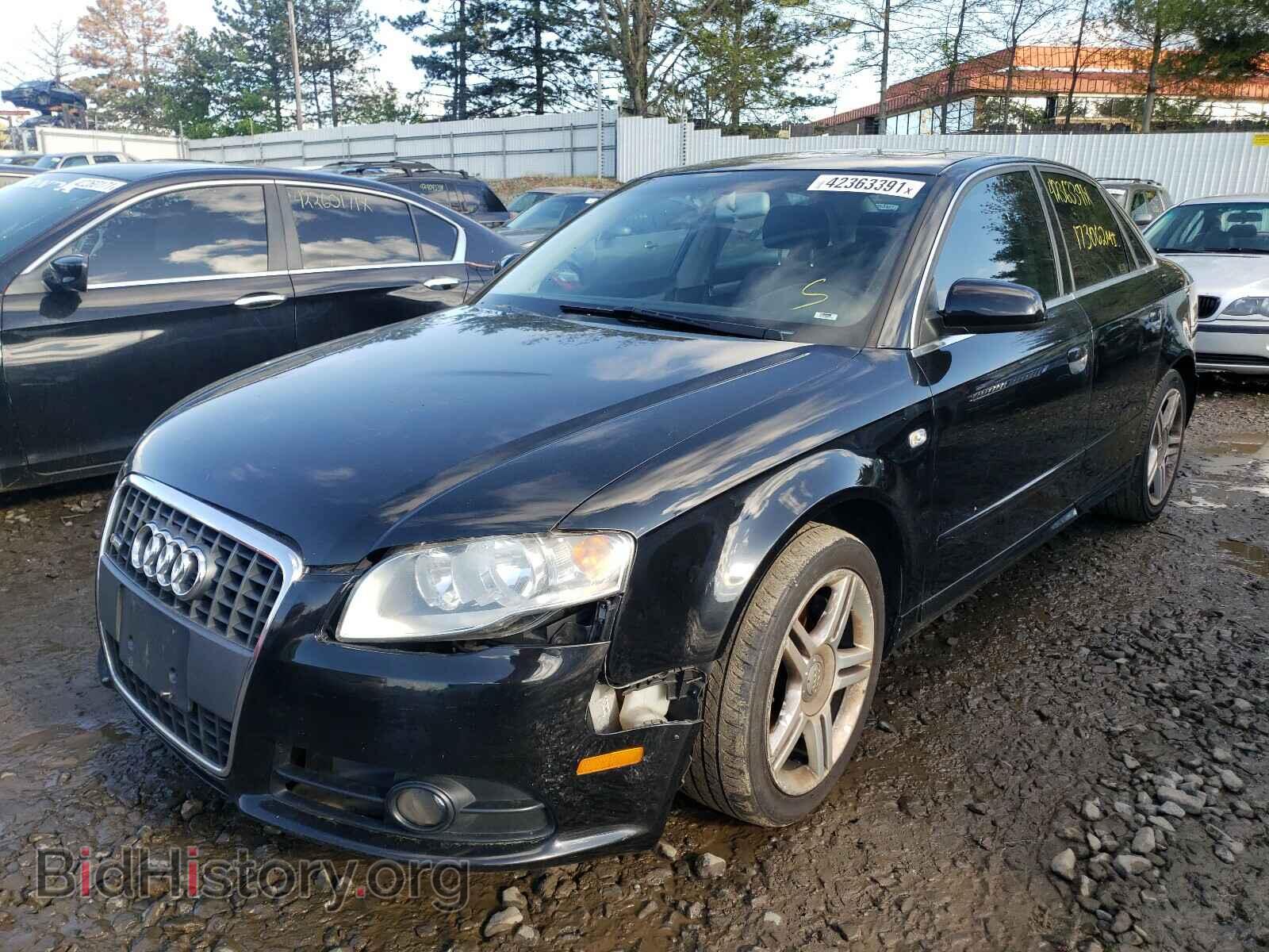 2008 AUDI A4 - VIN: WAUDF78EX8A083528 - Фото 2