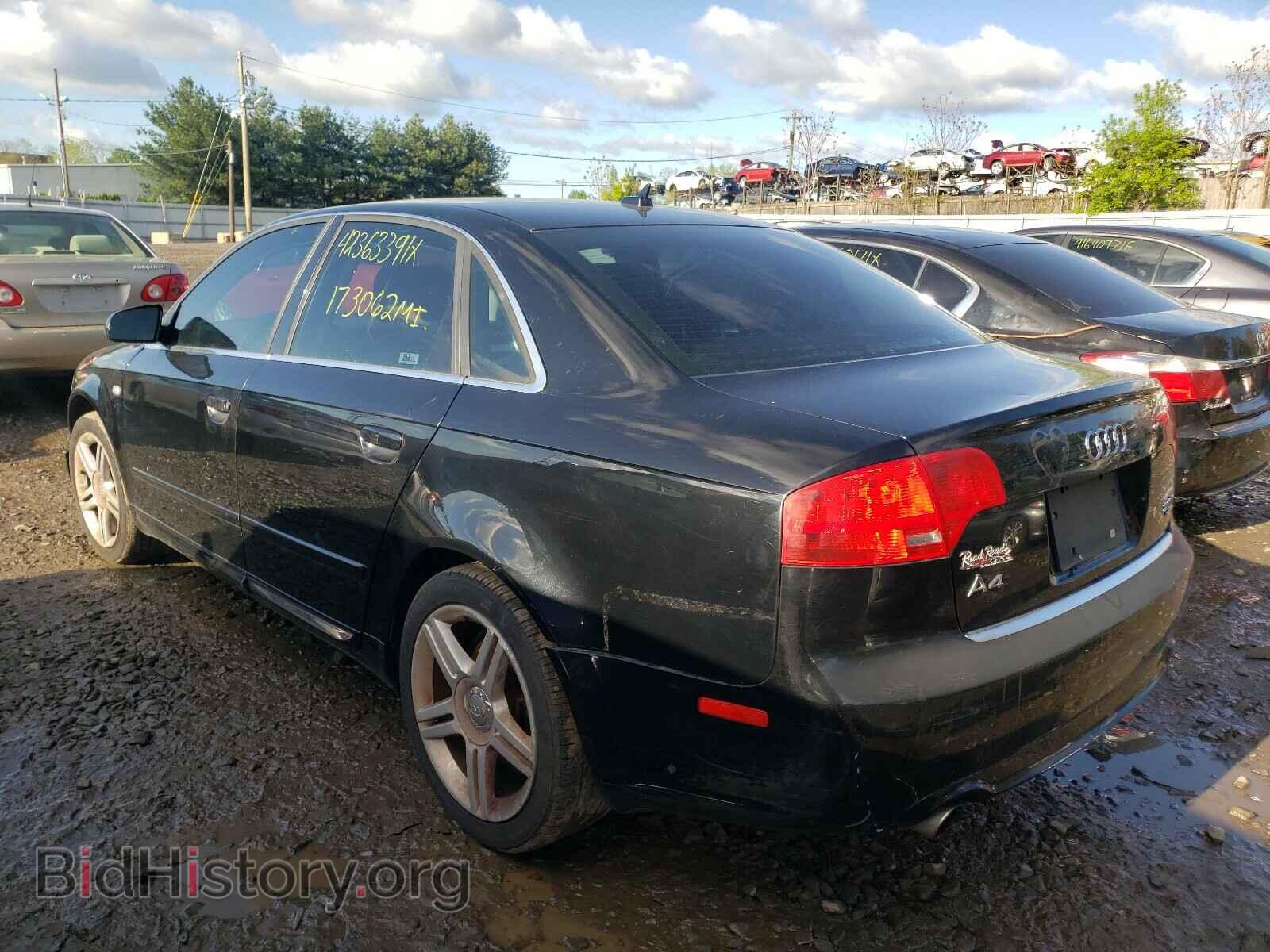 2008 AUDI A4 - VIN: WAUDF78EX8A083528 - Фото 3