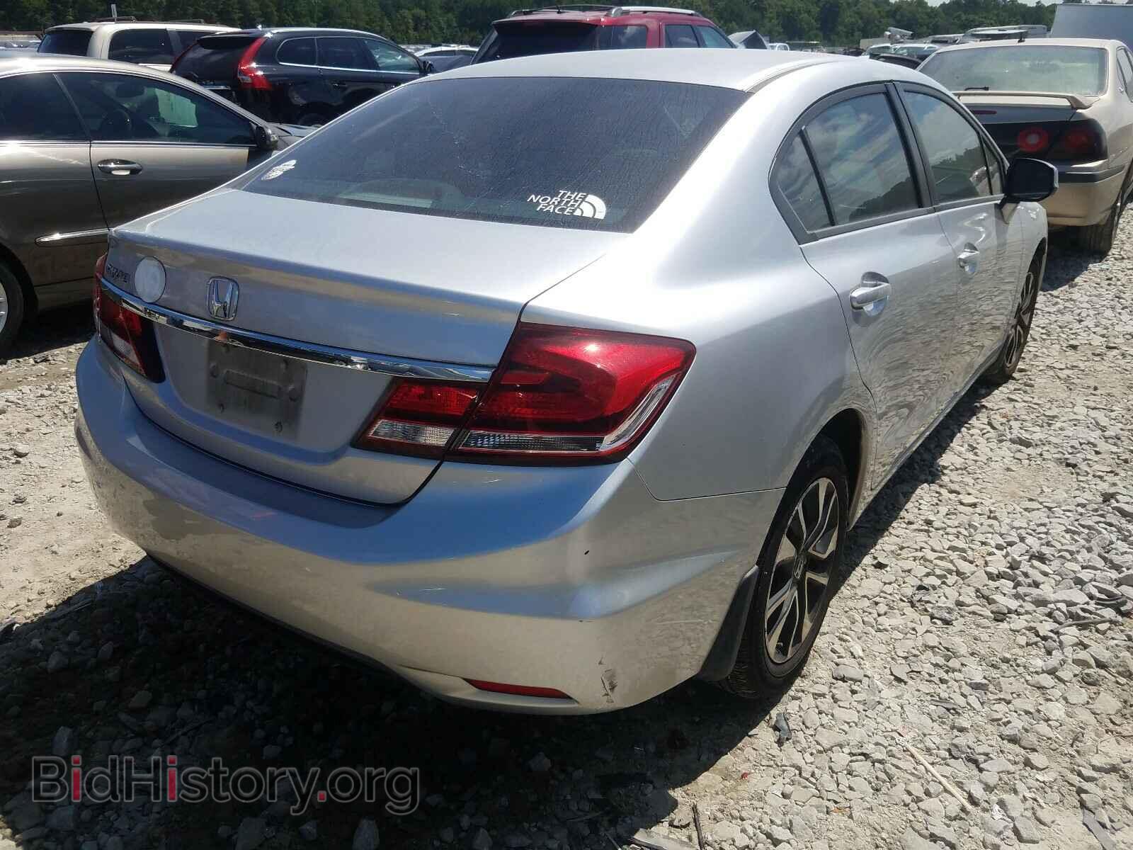 2013 HONDA CIVIC - VIN: 19XFB2F84DE035554 - Фото 4
