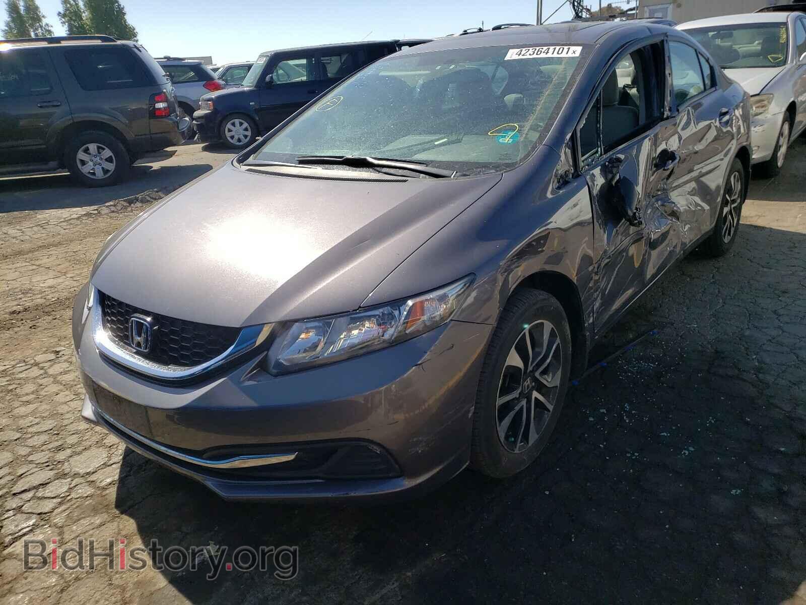 2014 HONDA CIVIC - VIN: 19XFB2F84EE259053 - Фото 2