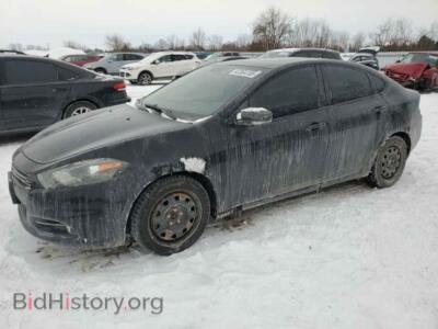 2014 Dodge DART GT, black — VIN 1C3CDFEB5ED802370, Copart