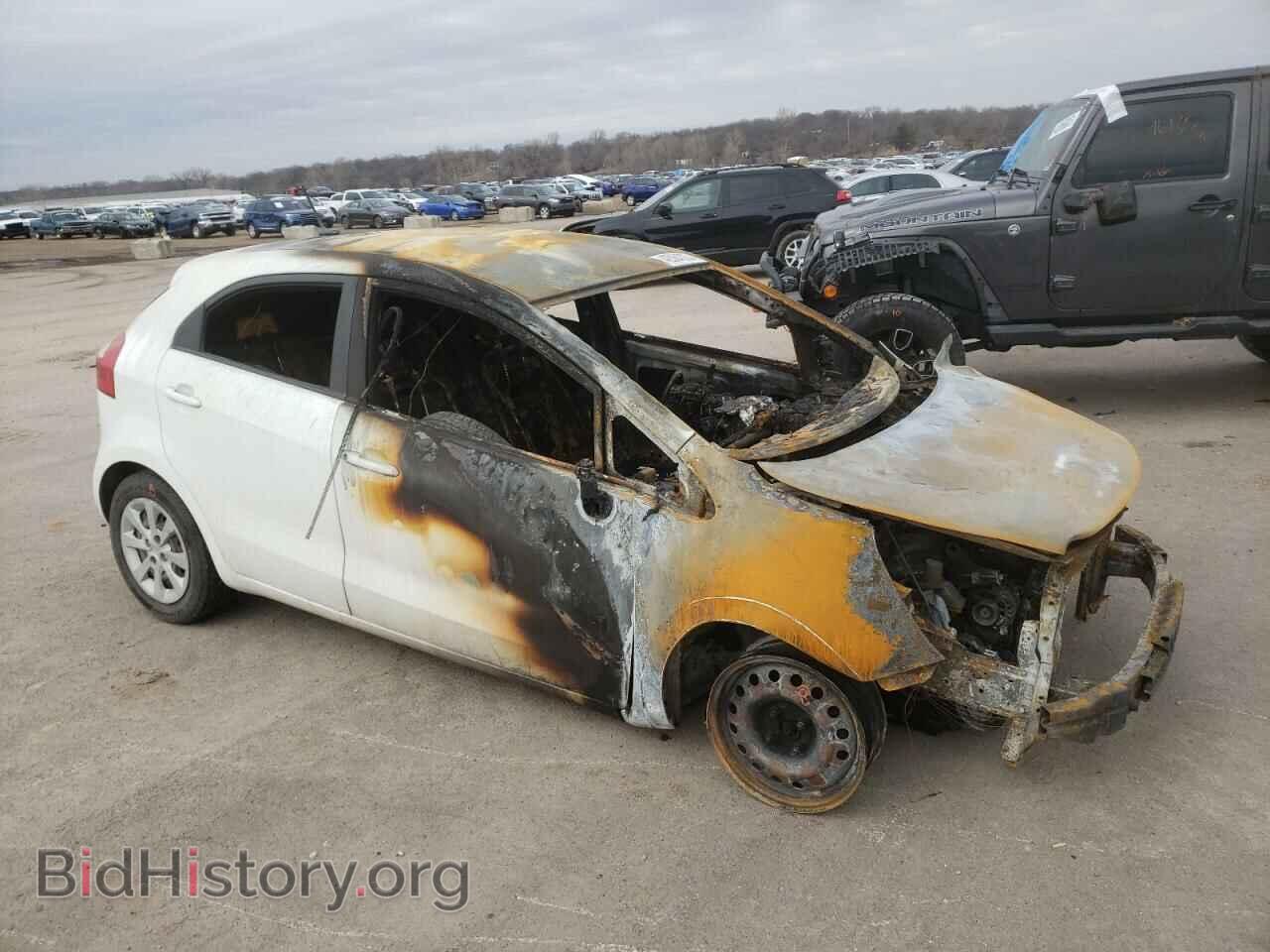 2013 KIA RIO - VIN: KNADM5A38D6304608 - Фото 4