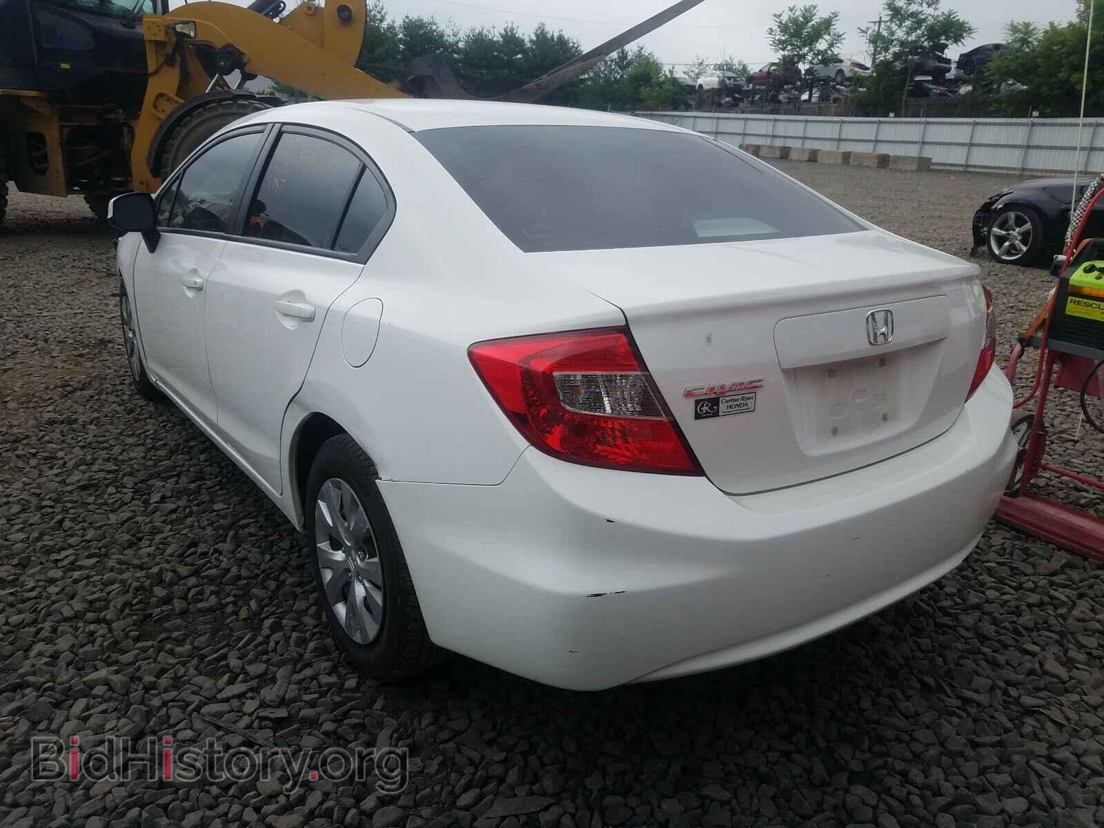 2012 HONDA CIVIC - VIN: 2HGFB2F56CH562067 - Фото 3