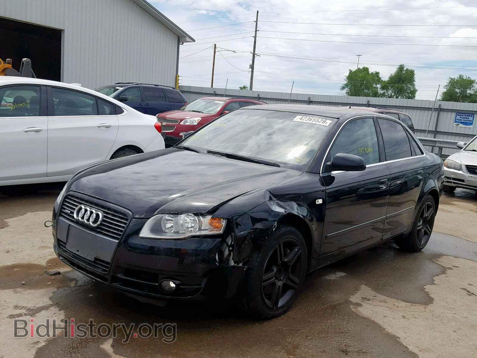 2007 AUDI A4 - VIN: WAUDF78E77A155090 - Фото 2