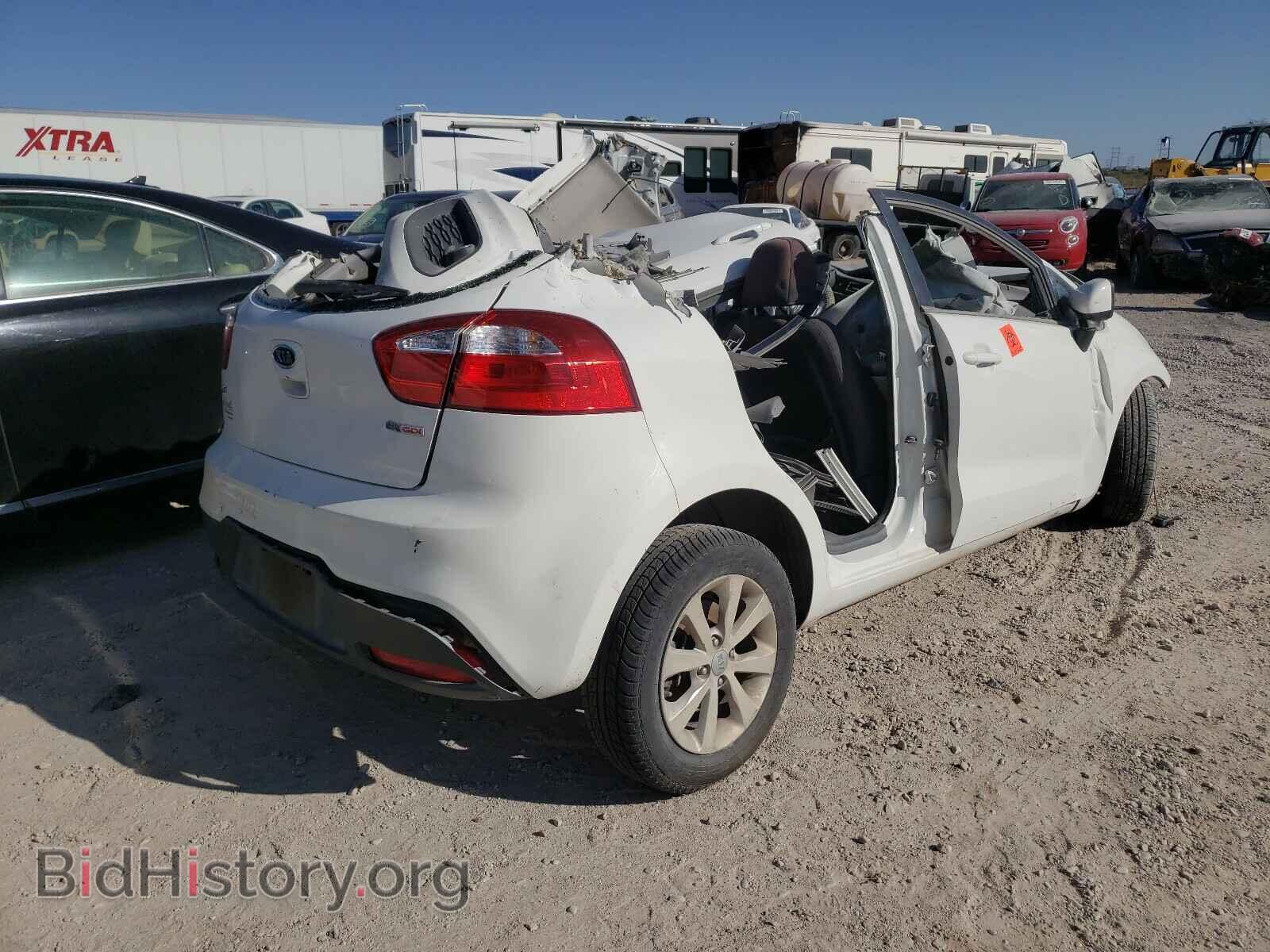 2013 KIA RIO - VIN: KNADN5A3XD6104861 - Фото 4