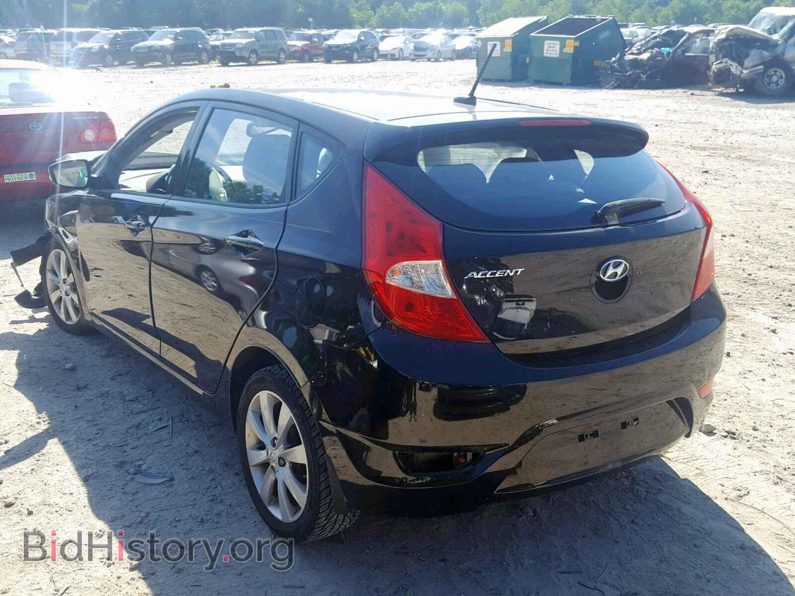 2013 HYUNDAI ACCENT - VIN: KMHCU5AE8DU083423 - Фото 3