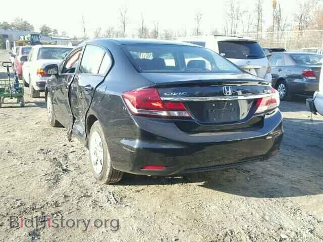 2014 HONDA CIVIC - VIN: 2HGFB2F54EH558909 - Фото 3