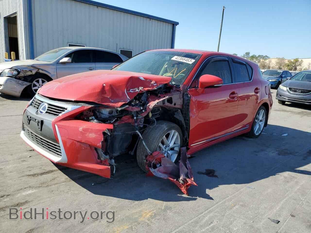 Photo JTHKD5BH7E2199295 - LEXUS CT 200 2014