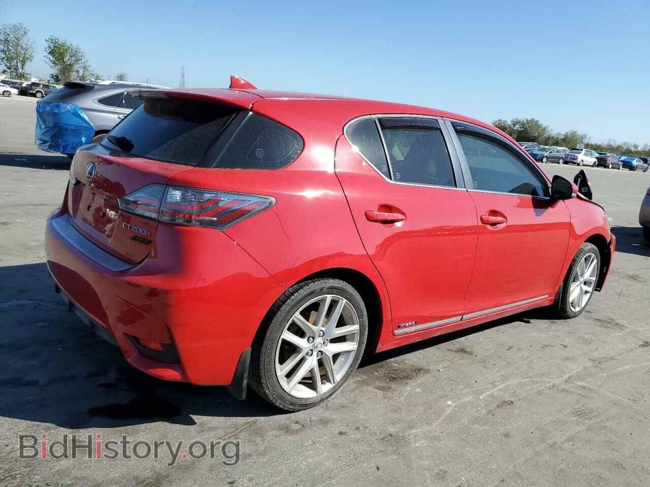 2014 LEXUS CT 200 - VIN: JTHKD5BH7E2199295 - Фото 3