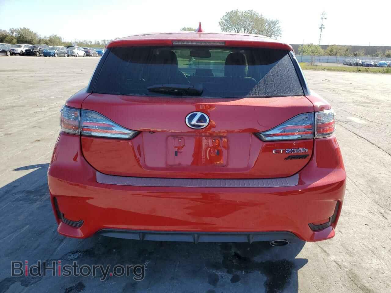 2014 LEXUS CT 200 - VIN: JTHKD5BH7E2199295 - Фото 6