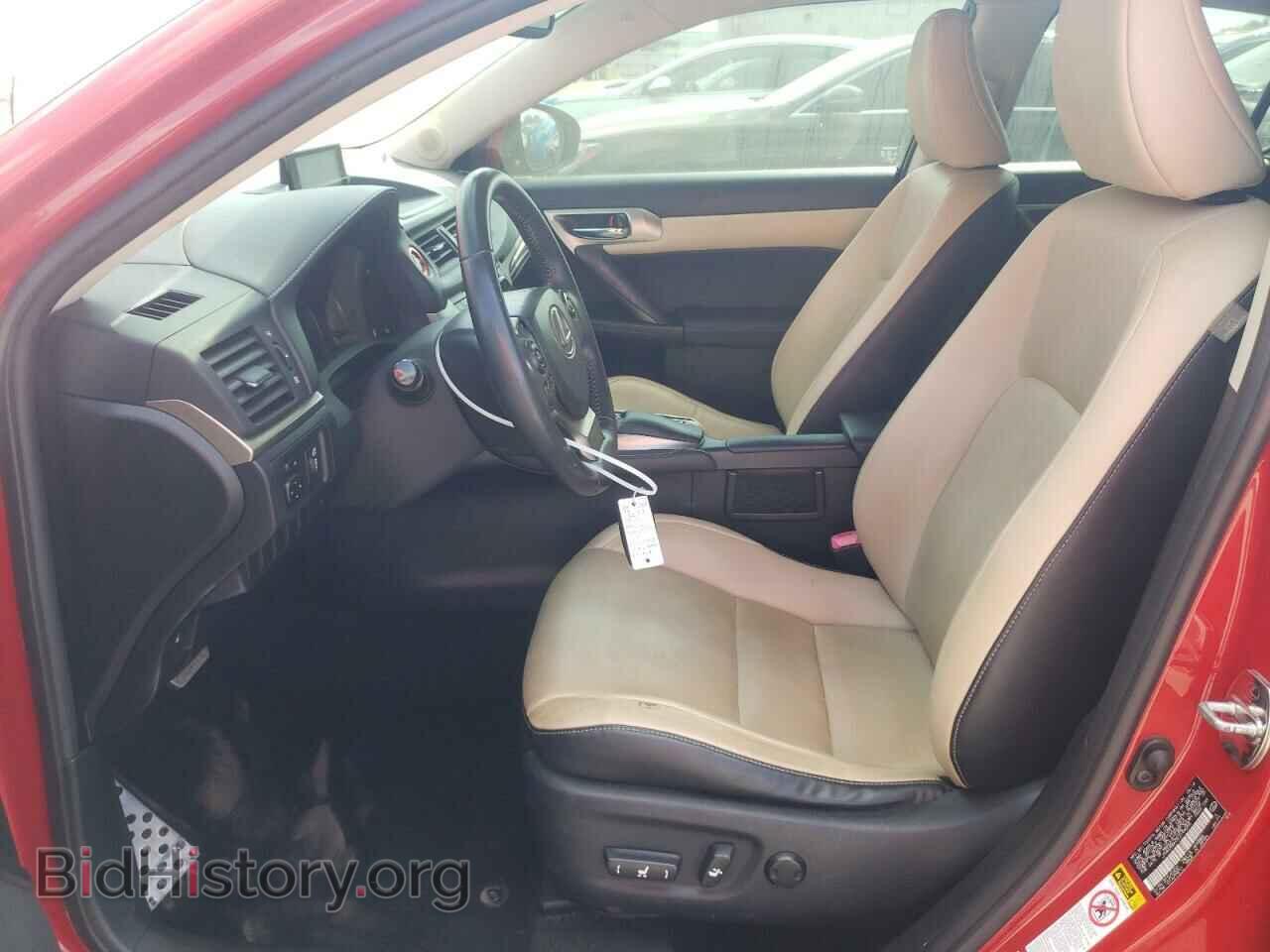 2014 LEXUS CT 200 - VIN: JTHKD5BH7E2199295 - Фото 7
