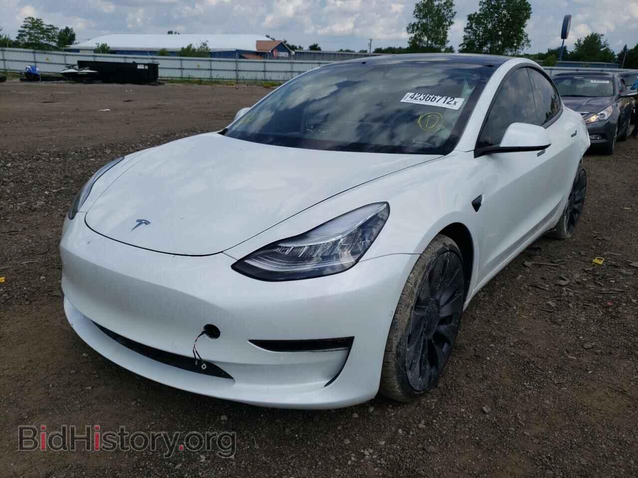 2021 TESLA MODEL 3 - VIN: 5YJ3E1EC9MF013425 - Photo 2