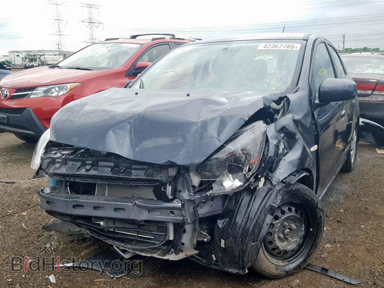 2015 MITSUBISHI MIRAGE - VIN: ML32A3HJ1FH001143 - Фото 2