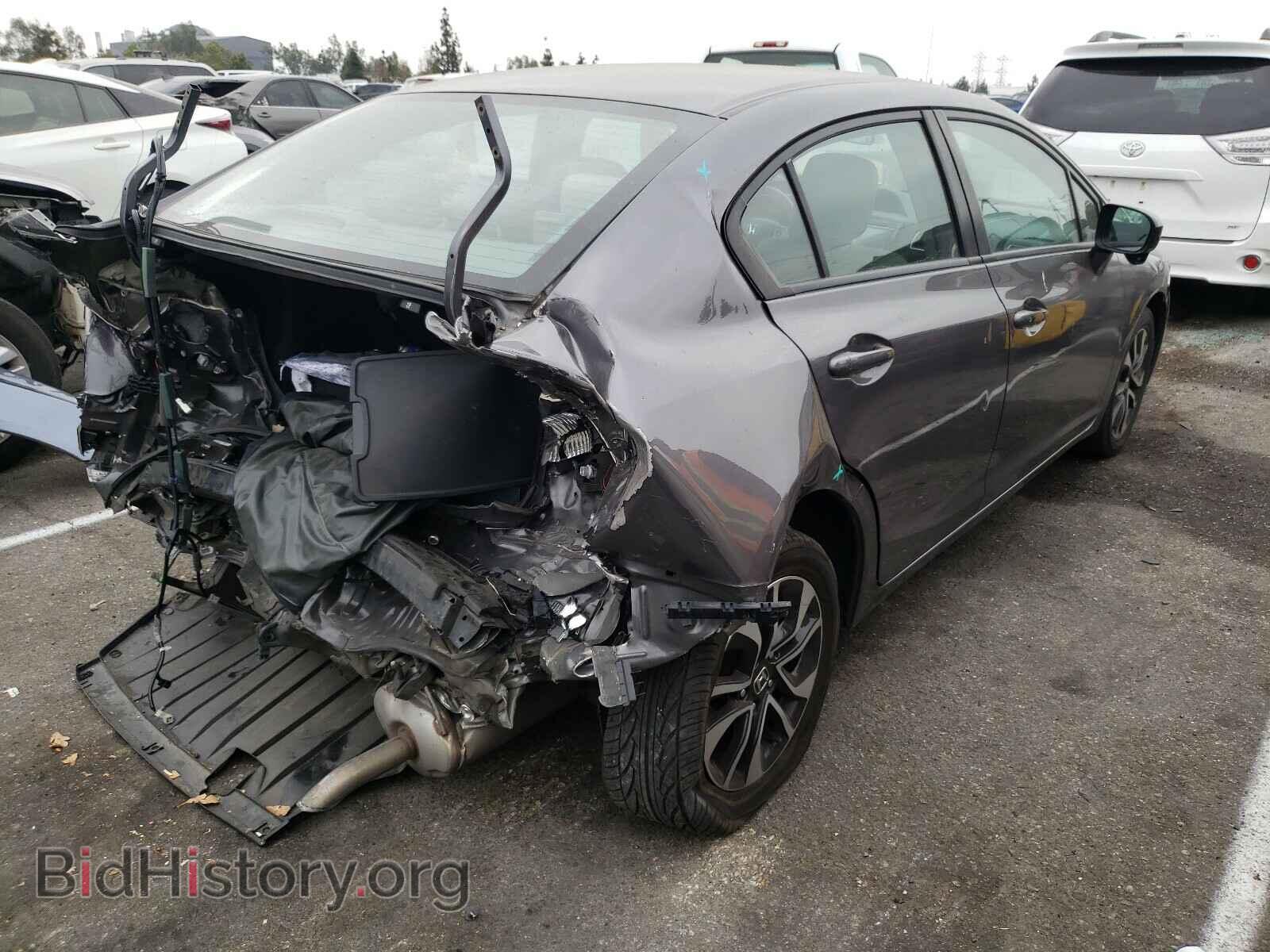 2015 HONDA CIVIC - VIN: 19XFB2F82FE249476 - Фото 4