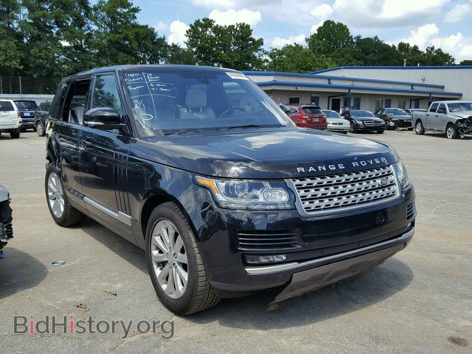 Фотография SALGS2PF1GA314414 - LAND ROVER RANGEROVER 2016