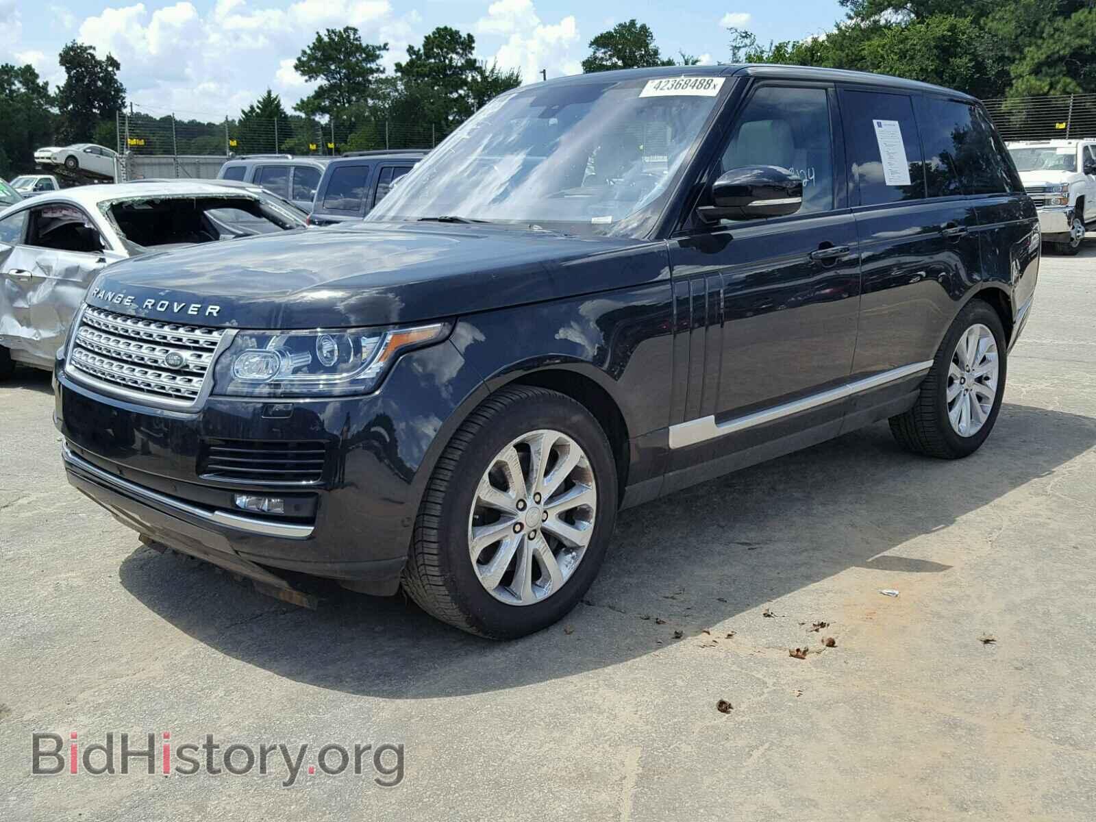 2016 LAND ROVER RANGEROVER - VIN: SALGS2PF1GA314414 - Фото 2