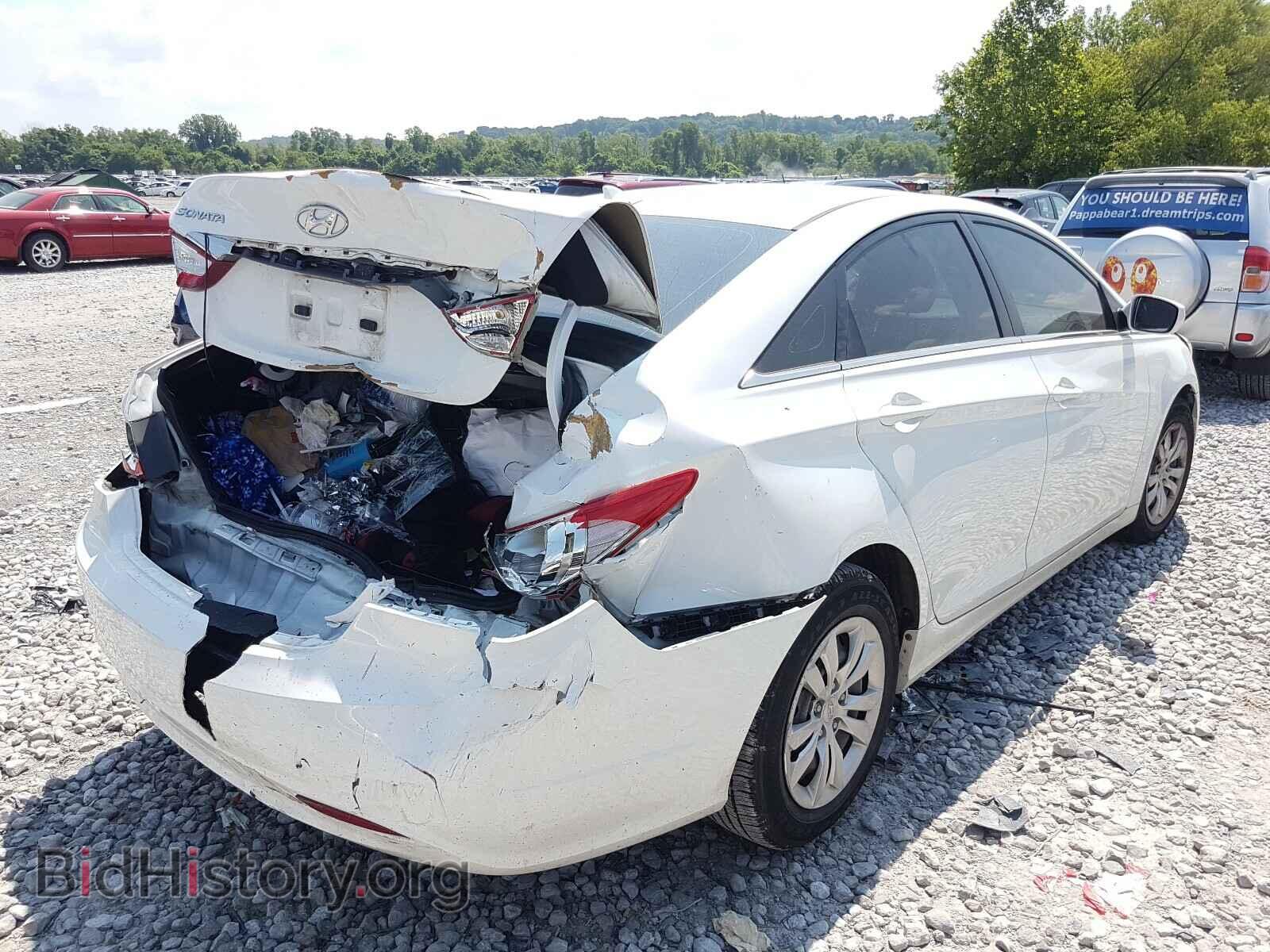 2012 HYUNDAI SONATA - VIN: 5NPEB4AC0CH321950 - Фото 4