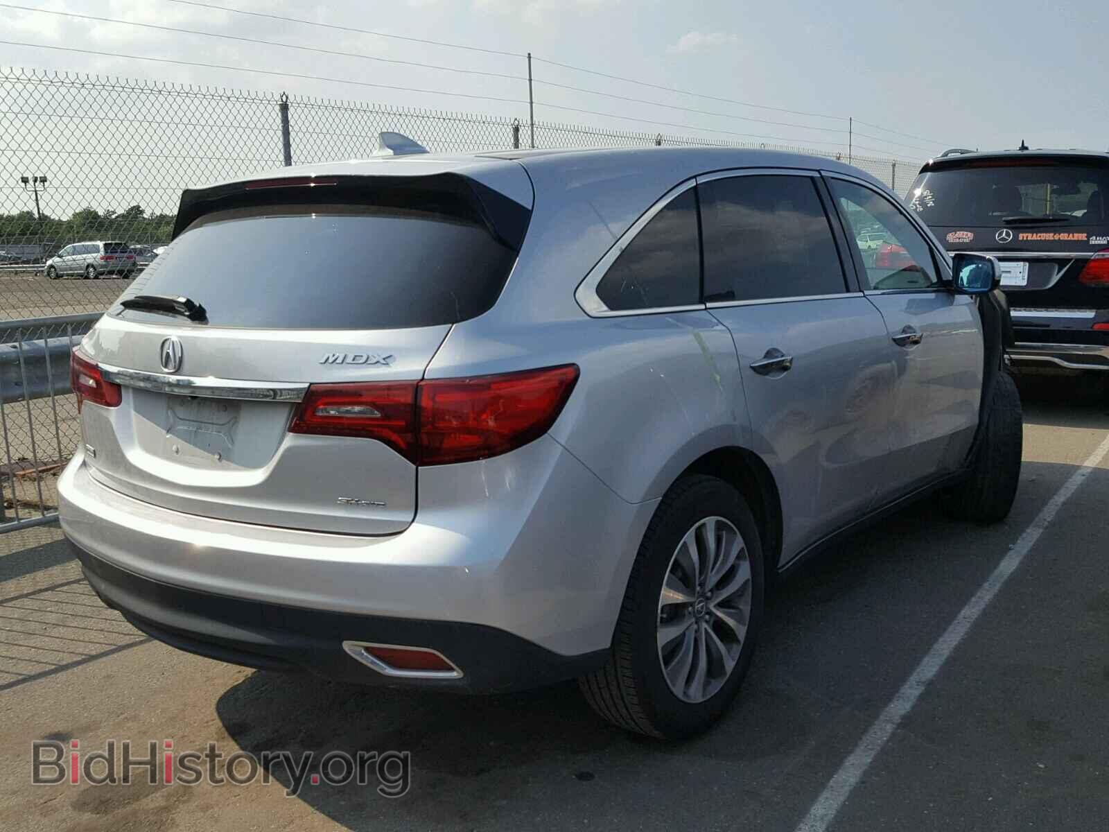 2015 ACURA MDX - VIN: 5FRYD4H44FB002476 - Фото 4