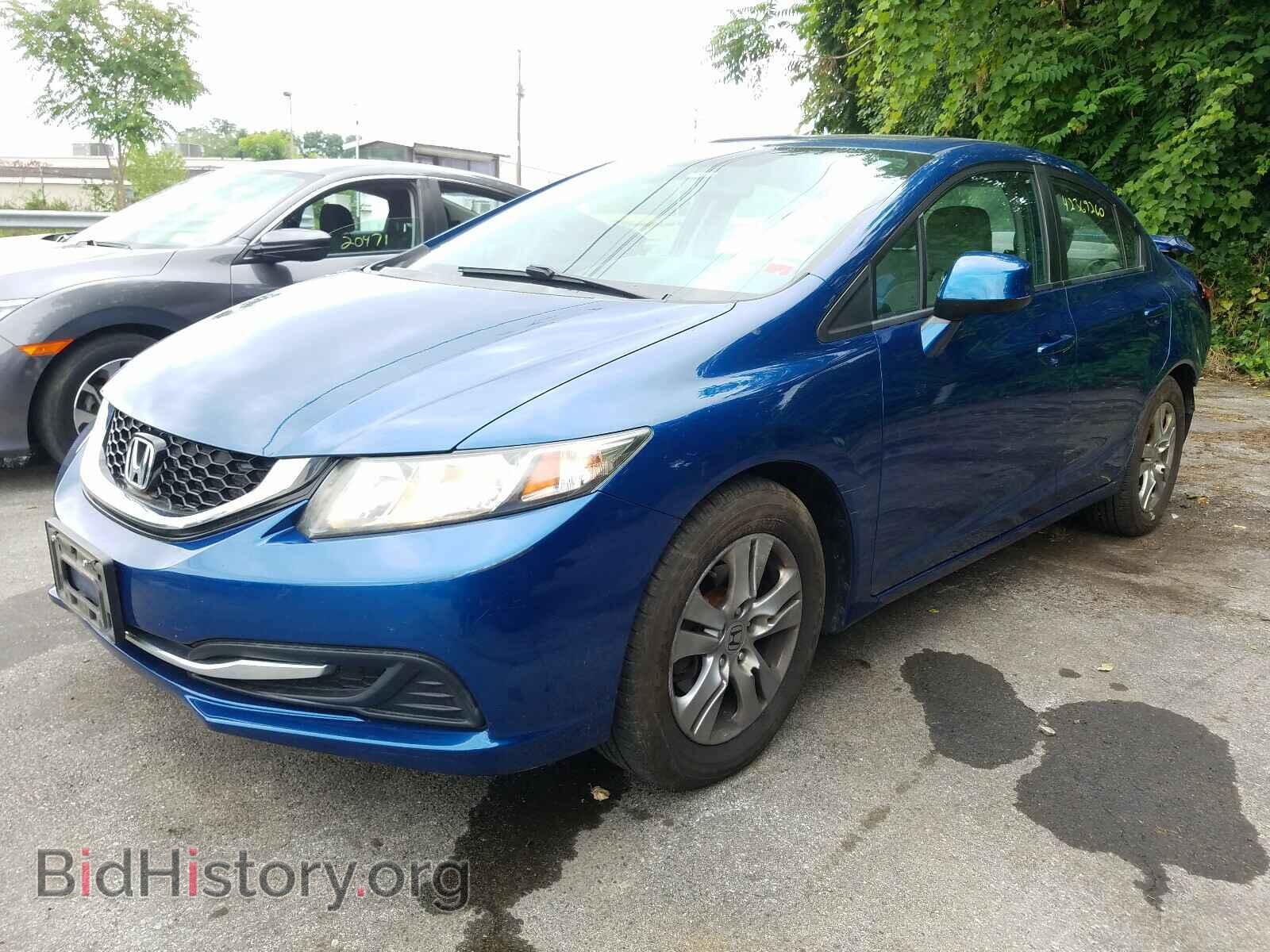 2013 HONDA CIVIC - VIN: 2HGFB2F86DH548794 - Фото 2