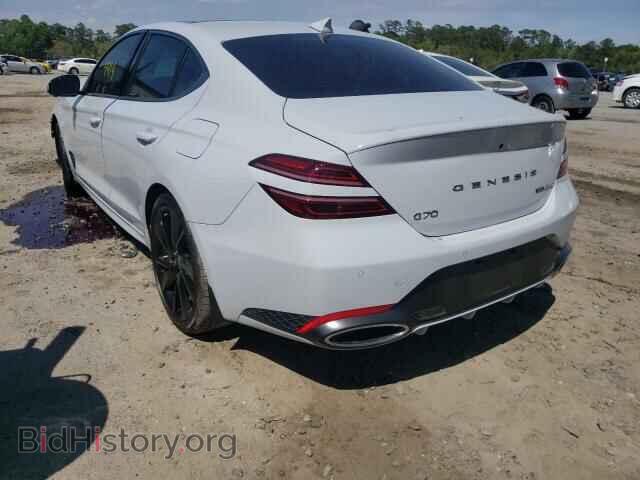 2022 GENESIS G70 BASE - VIN: KMTG54TE8NU094905 - Фото 3