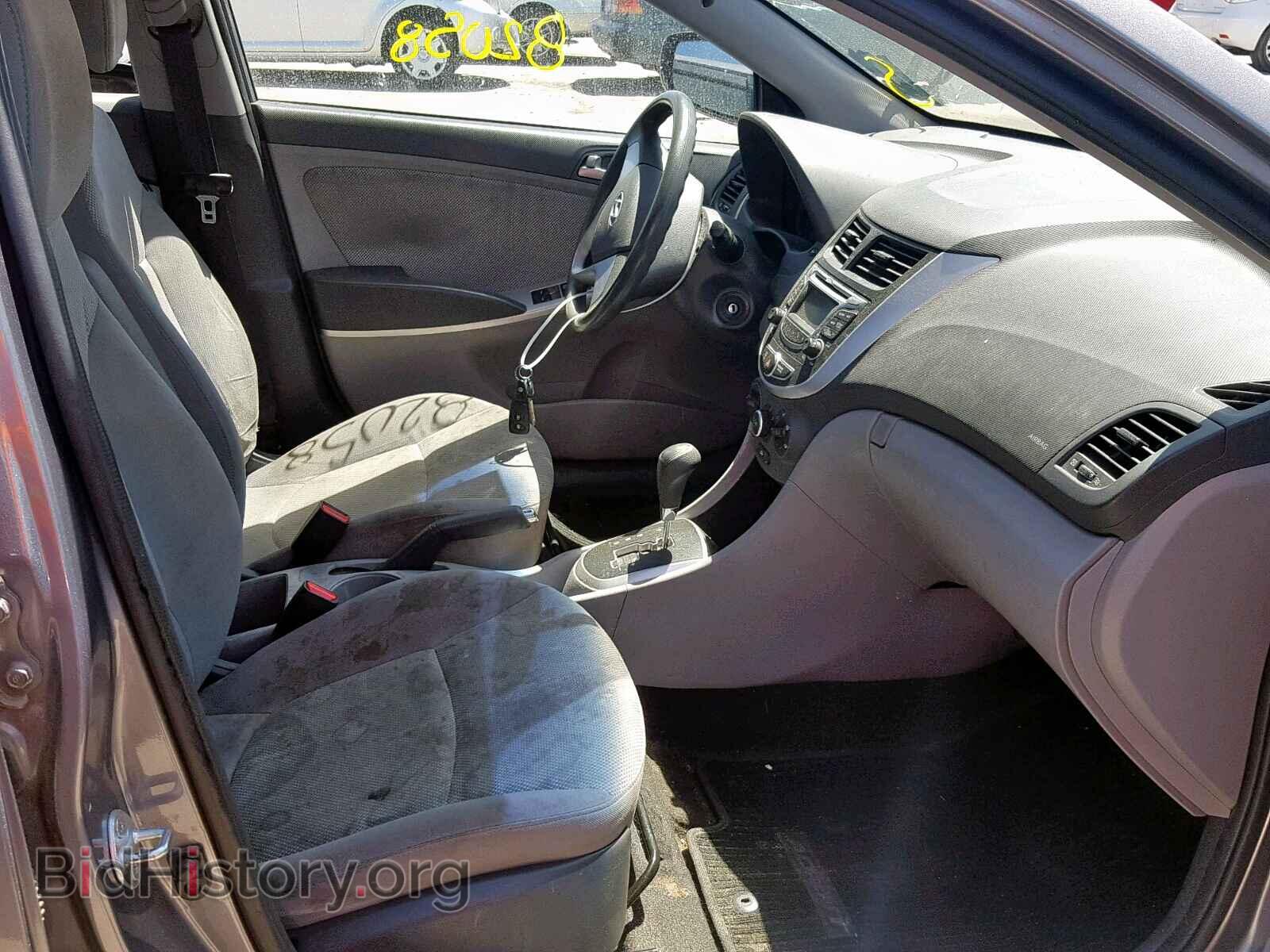 2013 HYUNDAI ACCENT - VIN: KMHCT4AE2DU554947 - Фото 5