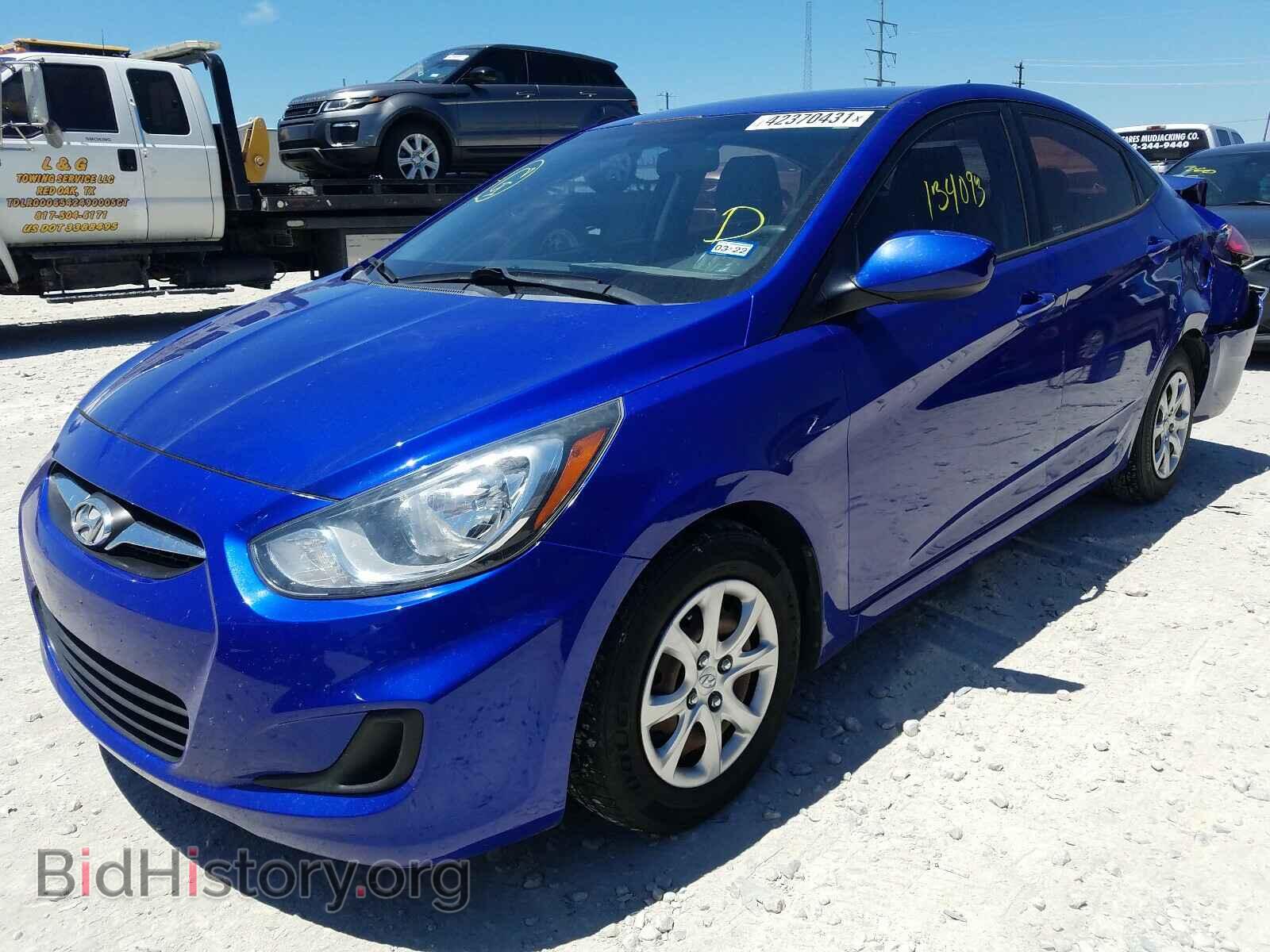 2014 HYUNDAI ACCENT - VIN: KMHCT4AE7EU628445 - Фото 2