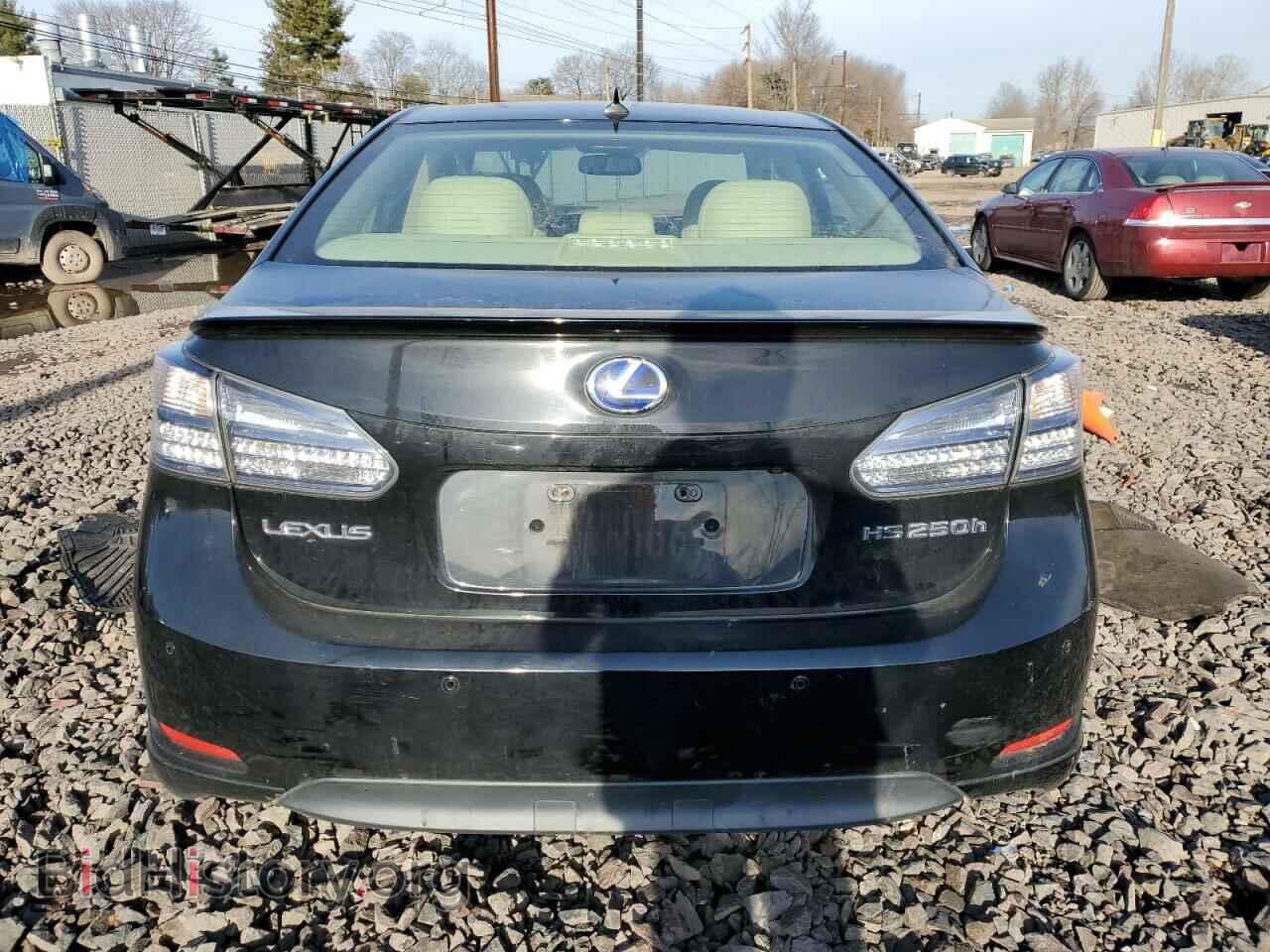 2010 LEXUS HS - VIN: JTHBB1BA5A2028010 - Фото 6