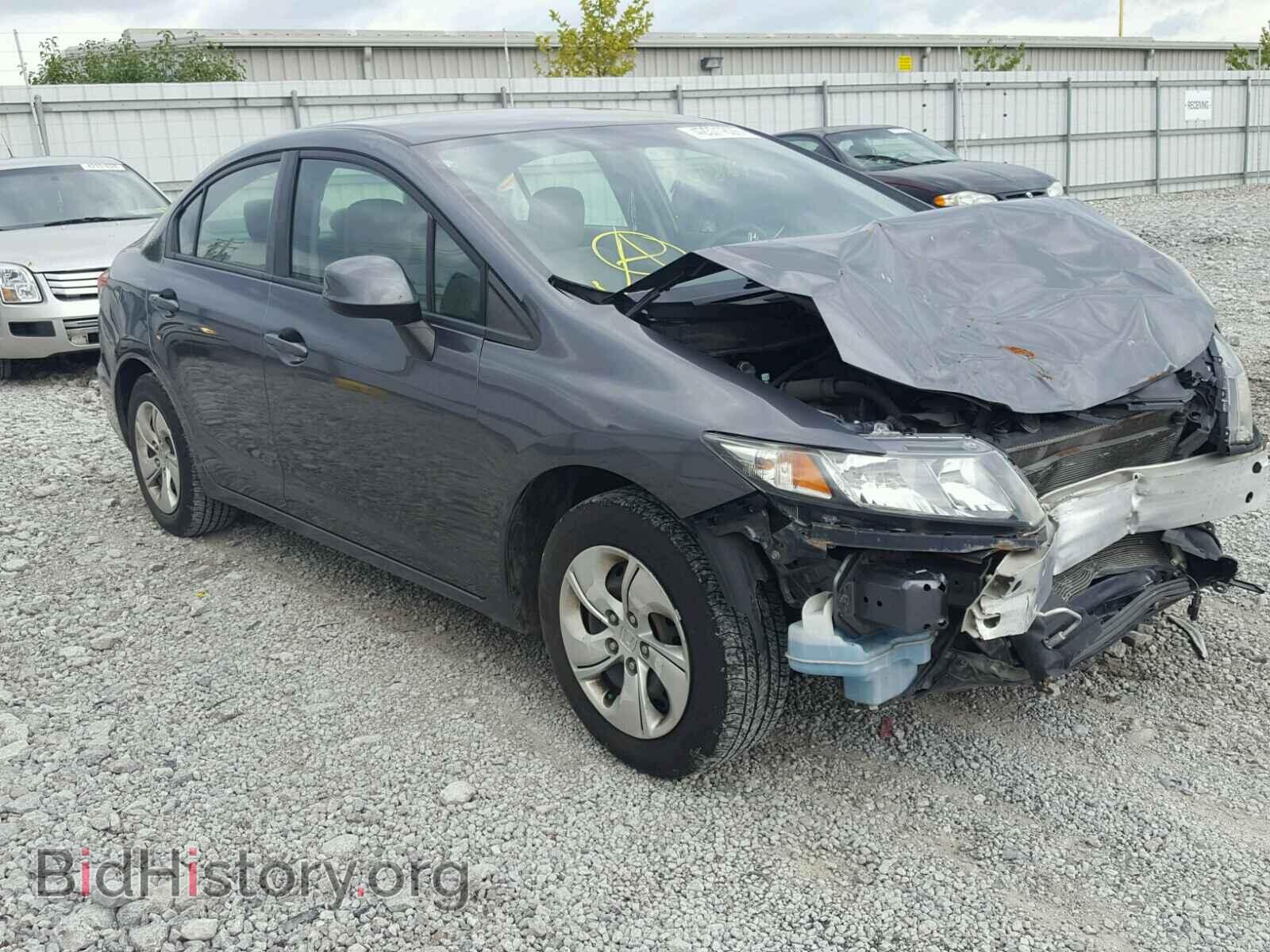 Фотография 19XFB2F55DE013164 - HONDA CIVIC LX 2013