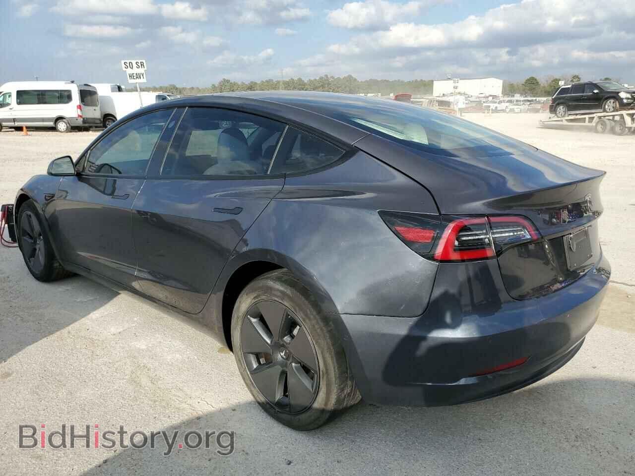 2022 TESLA MODEL 3 - VIN: 5YJ3E1EA0NF153282 - Фото 2